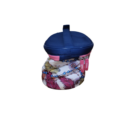 Thermos Insulated Can Cooler Bag – 6 Can – Boho Feather Print – Soft Sided - Picture 2 of 10